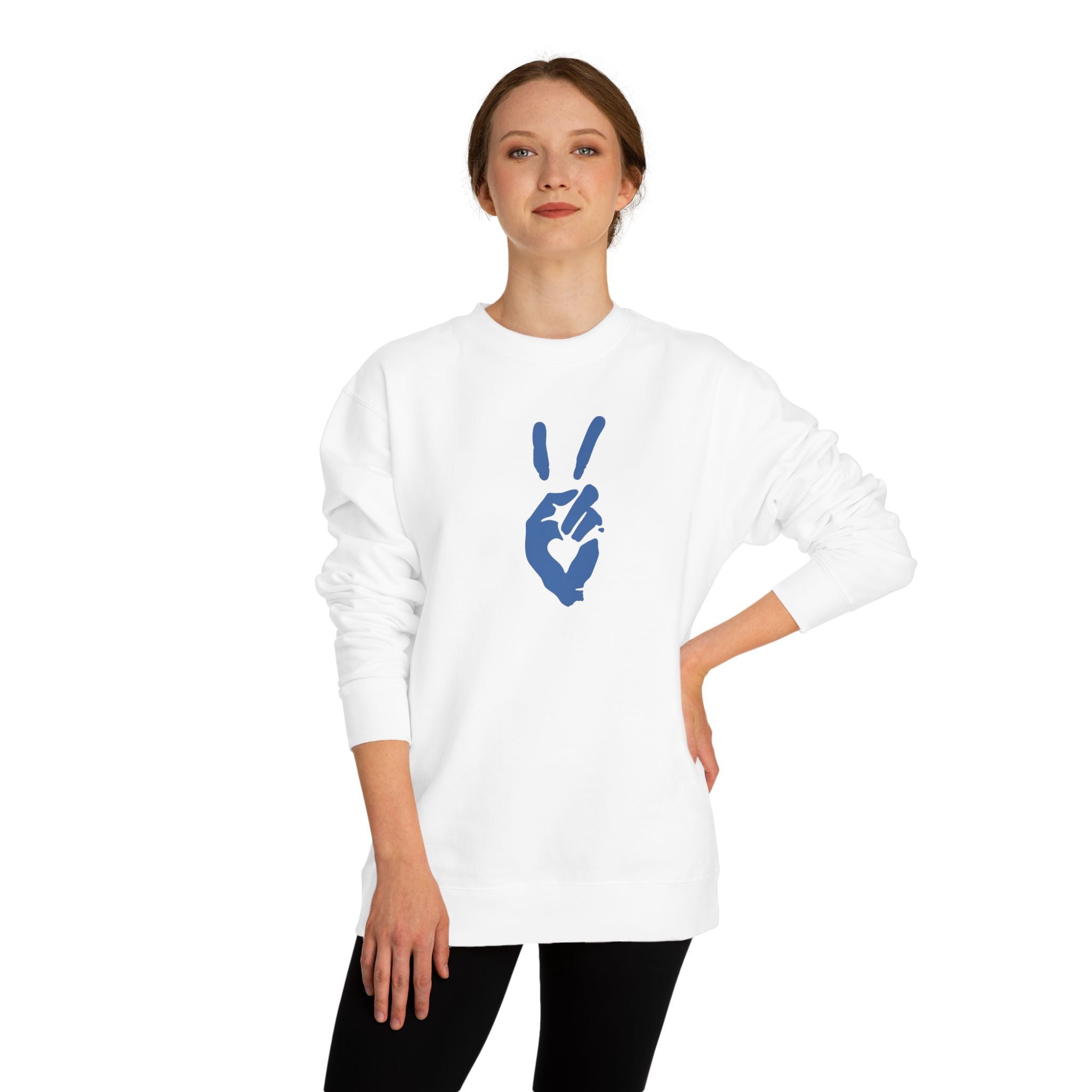 Peace+Love Signature Crewneck Sweatshirt | Bella Strada Studio