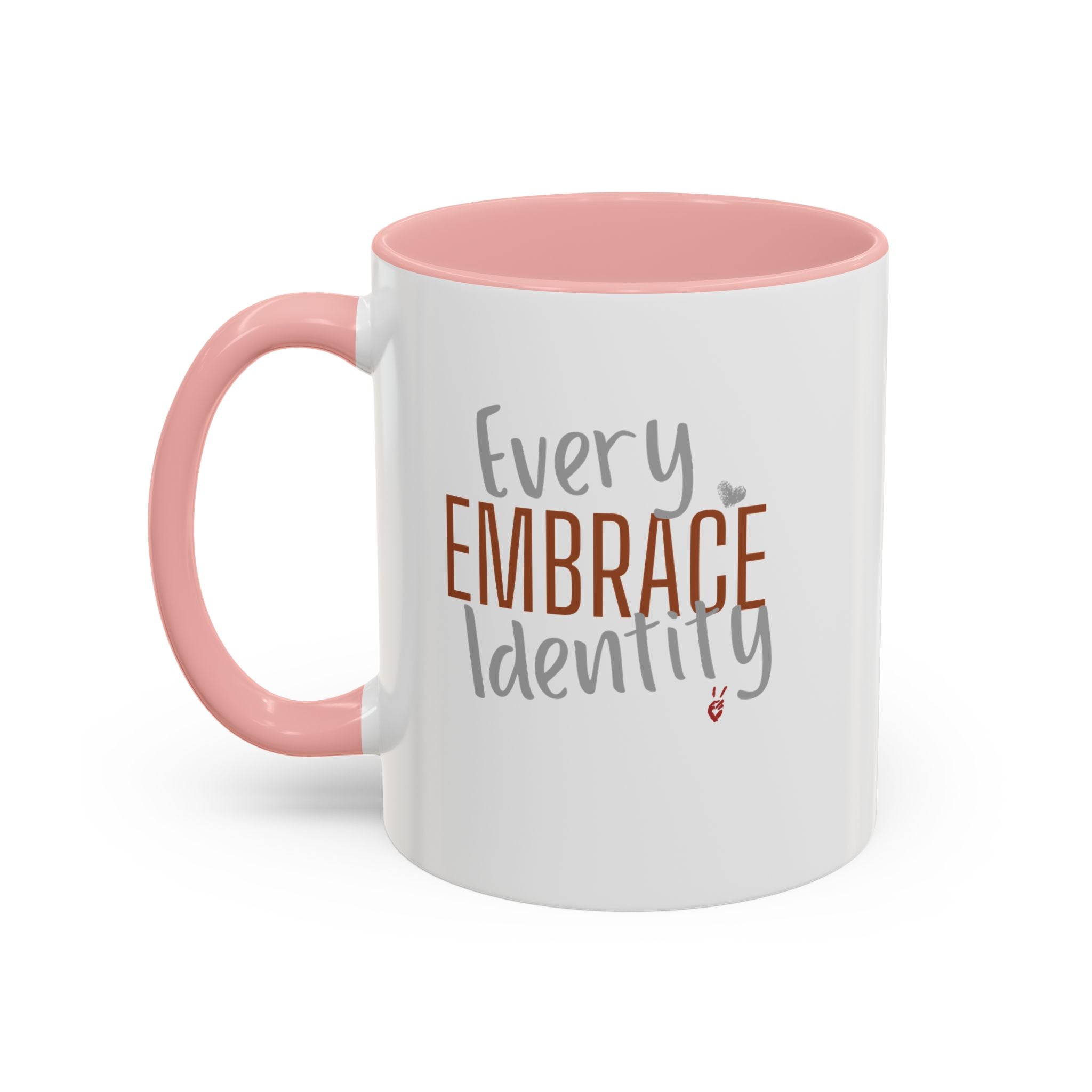 Embrace Every Identity Inspirational Coffee Mug | Bella Strada Studio