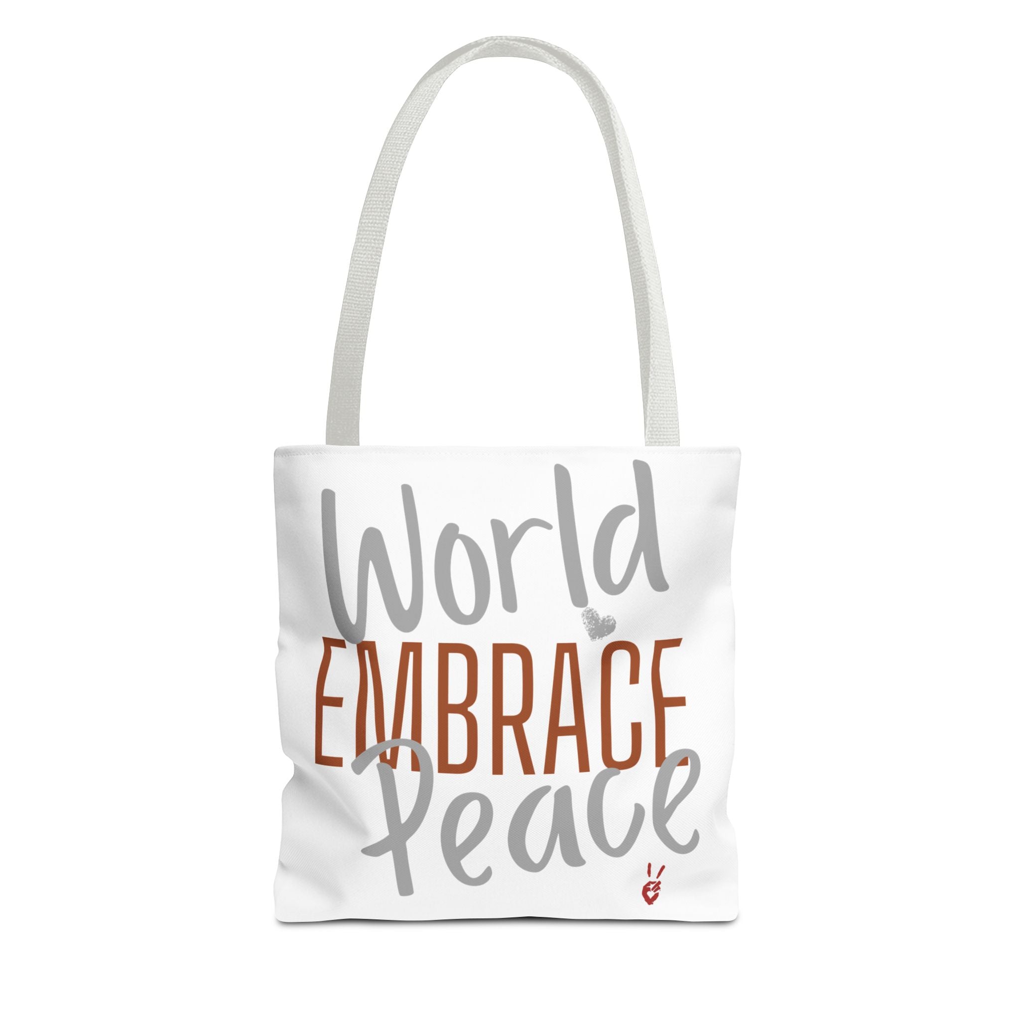 Embrace World Peace Tote Bag | Bella Strada Studio