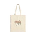 Embrace Love Canvas Tote Bag | Bella Strada Studio