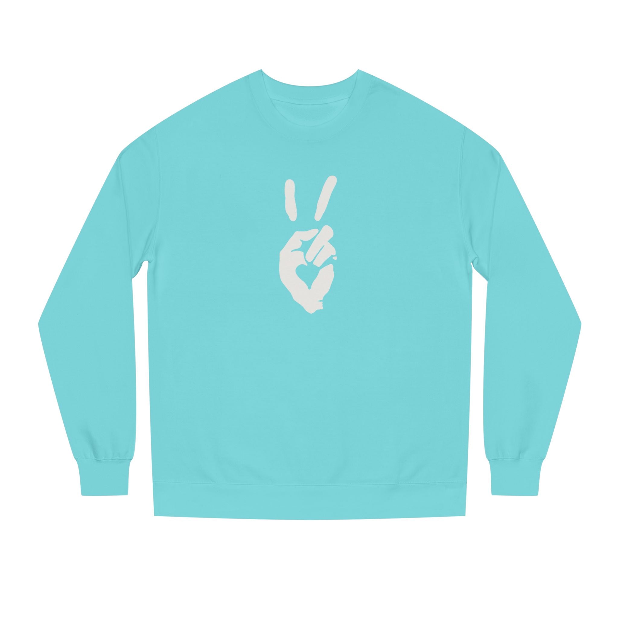 Peace+Love Signature Graphic Crewneck Sweatshirt | Bella Strada Studio