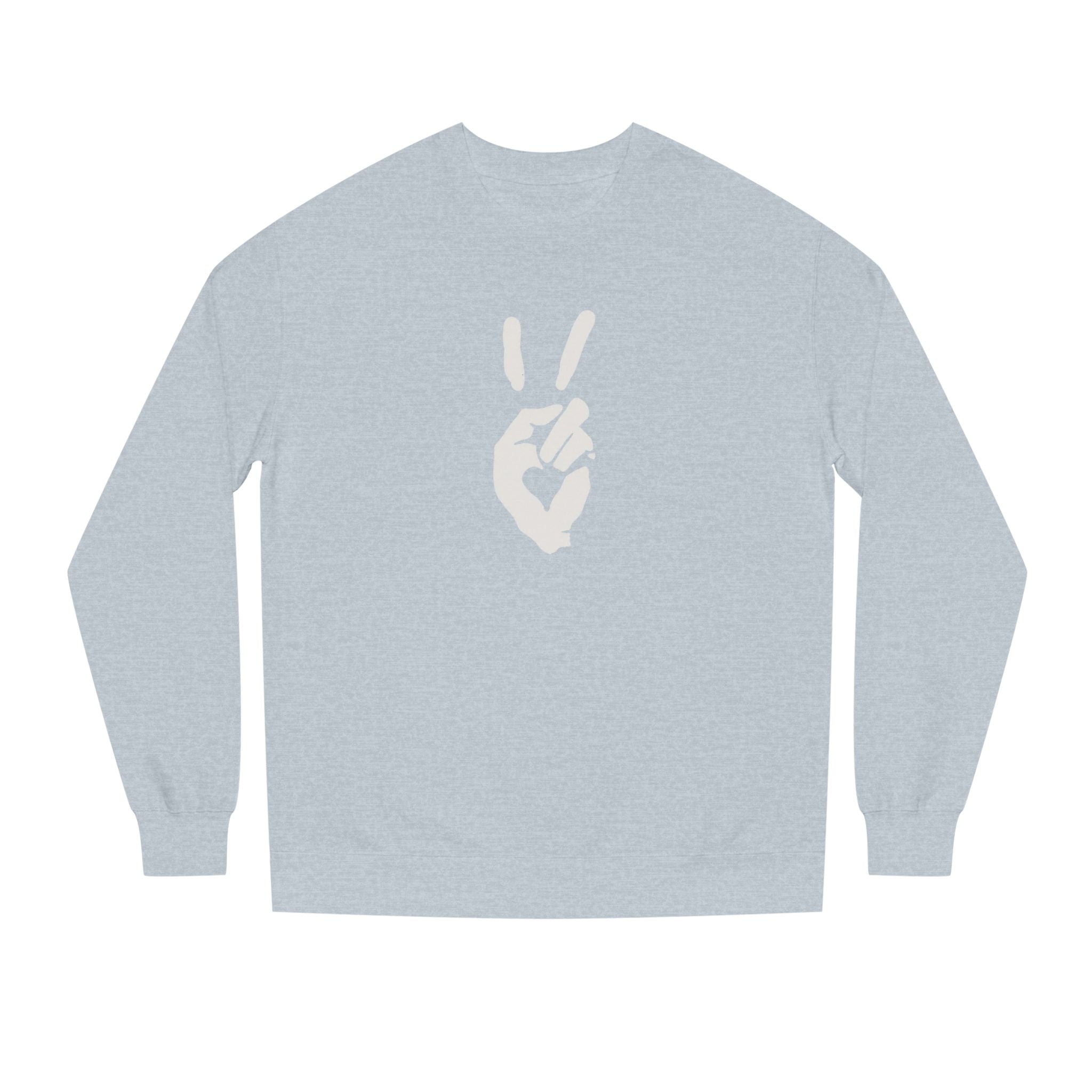Peace+Love Signature Graphic Crewneck Sweatshirt | Bella Strada Studio