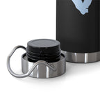 Peace + Love Signature Insulated Copper Vacuum Flask Water Bottle 22oz | Bella Strada Studio