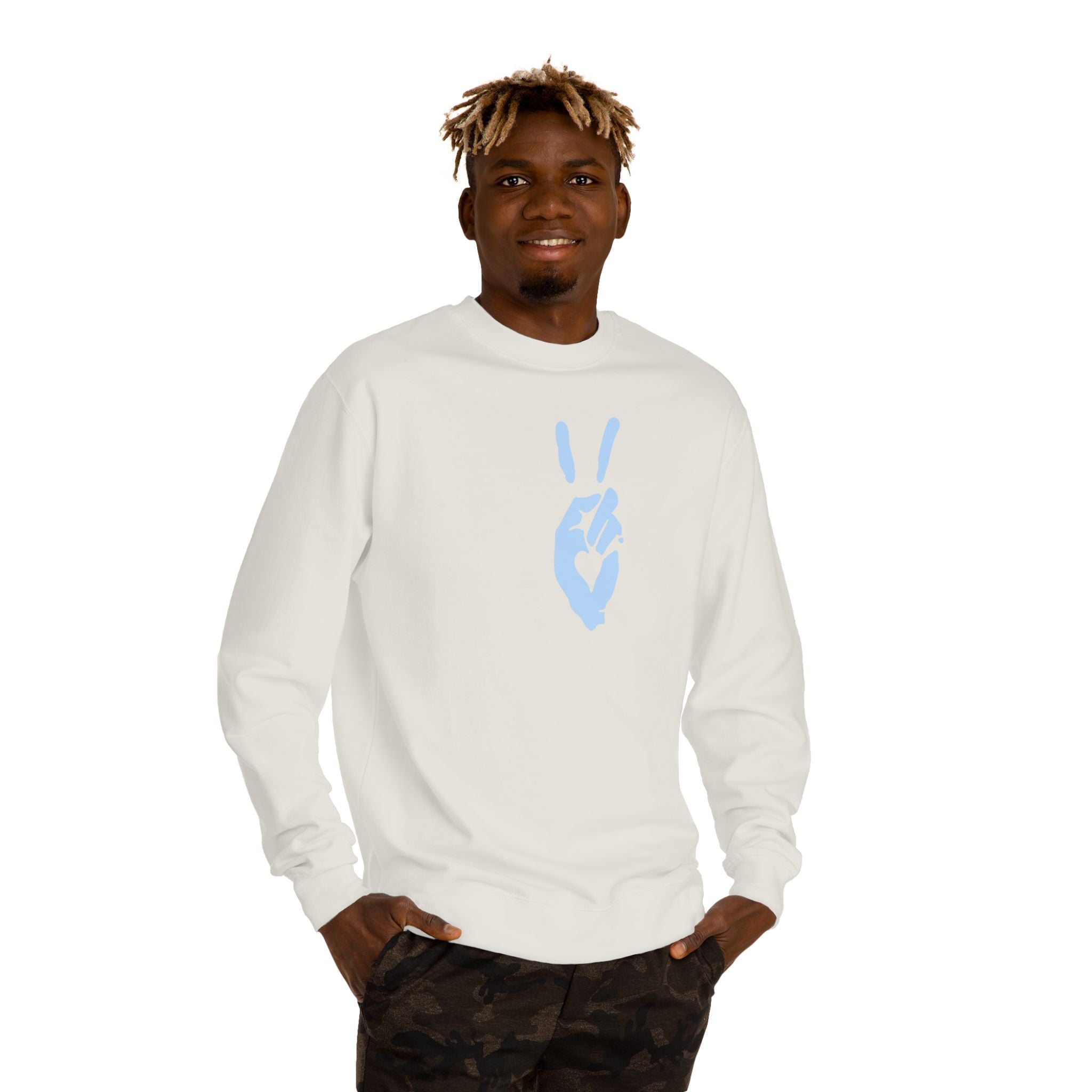 Peace+Love Signature Crewneck Sweatshirt | Bella Strada Studio