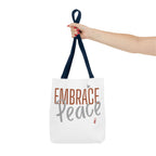 Embrace Peace Tote Bag | Bella Strada Studio