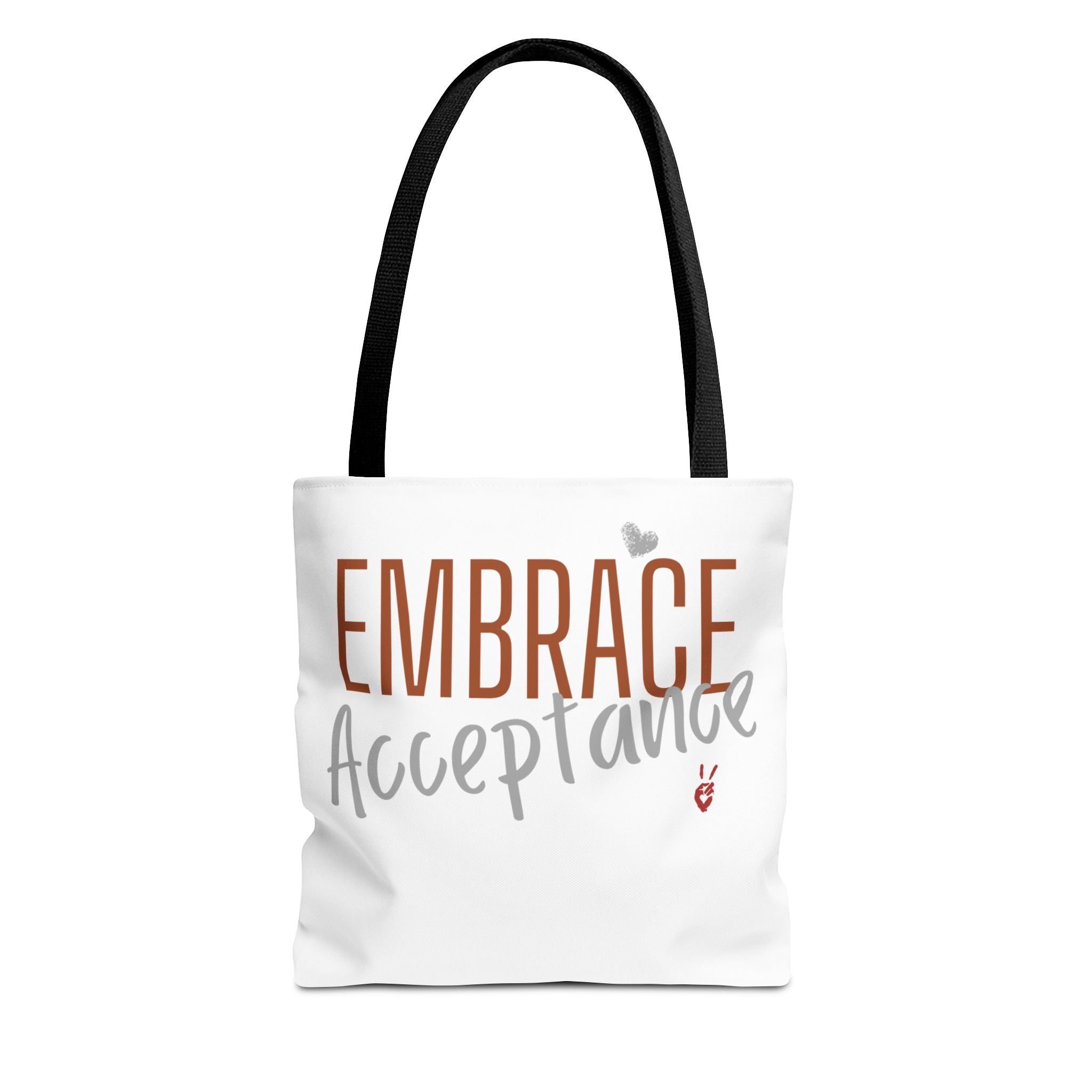 Embrace Acceptance Tote Bag | Bella Strada Studio