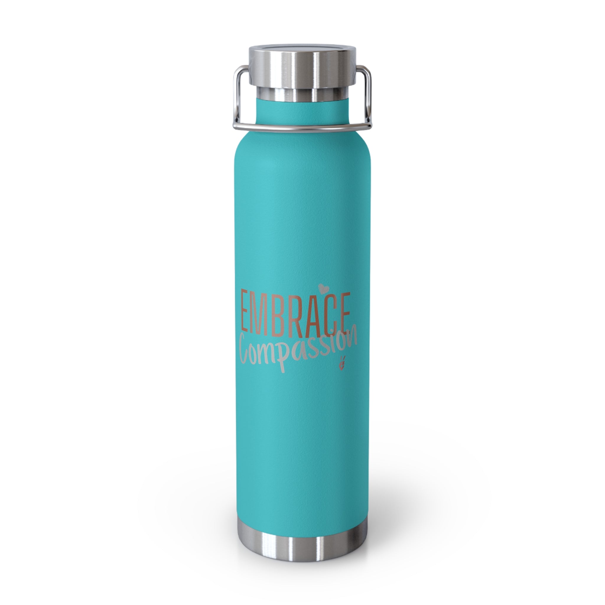Embrace Compassion Insulated 22oz Copper Water Bottle | Bella Strada Studio