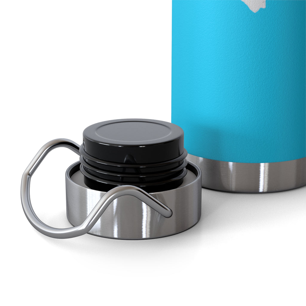 Peace + Love Signature Insulated Copper Vacuum Flask Water Bottle 22oz | Bella Strada Studio