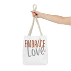 Embrace Love Tote Bag | Bella Strada Studio