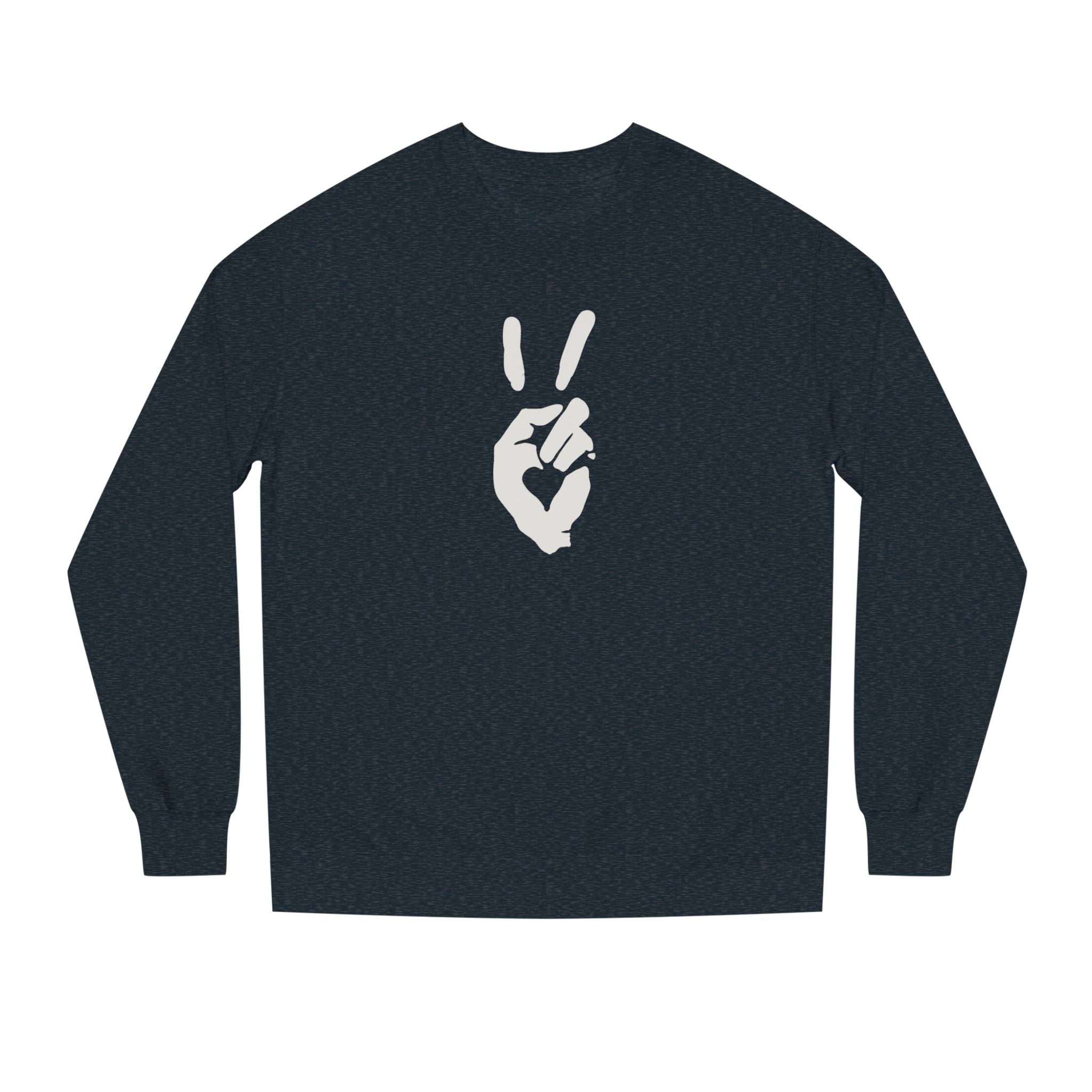 Peace+Love Signature Graphic Crewneck Sweatshirt | Bella Strada Studio