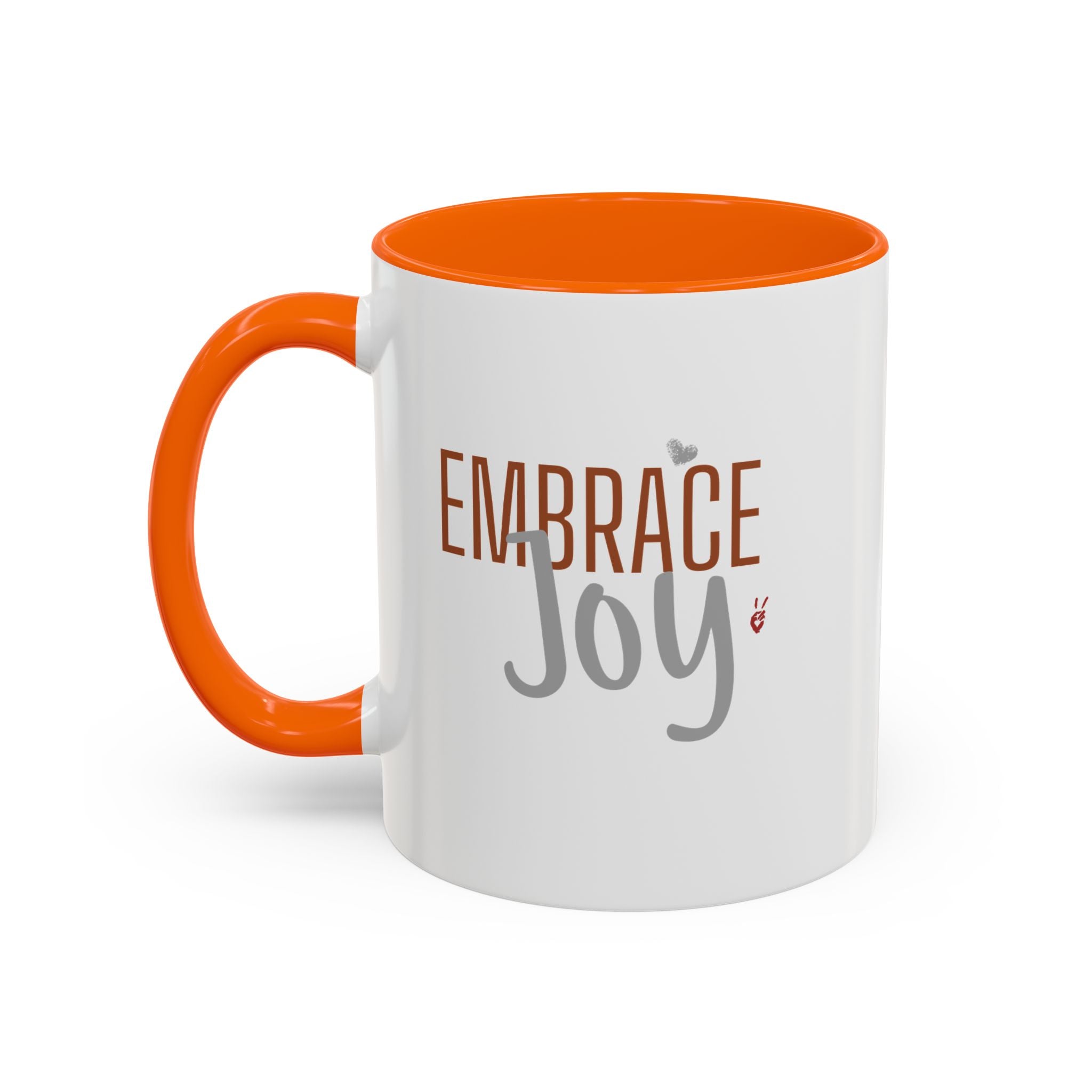 Embrace Joy Inspirational Coffee Mug | Bella Strada Studio