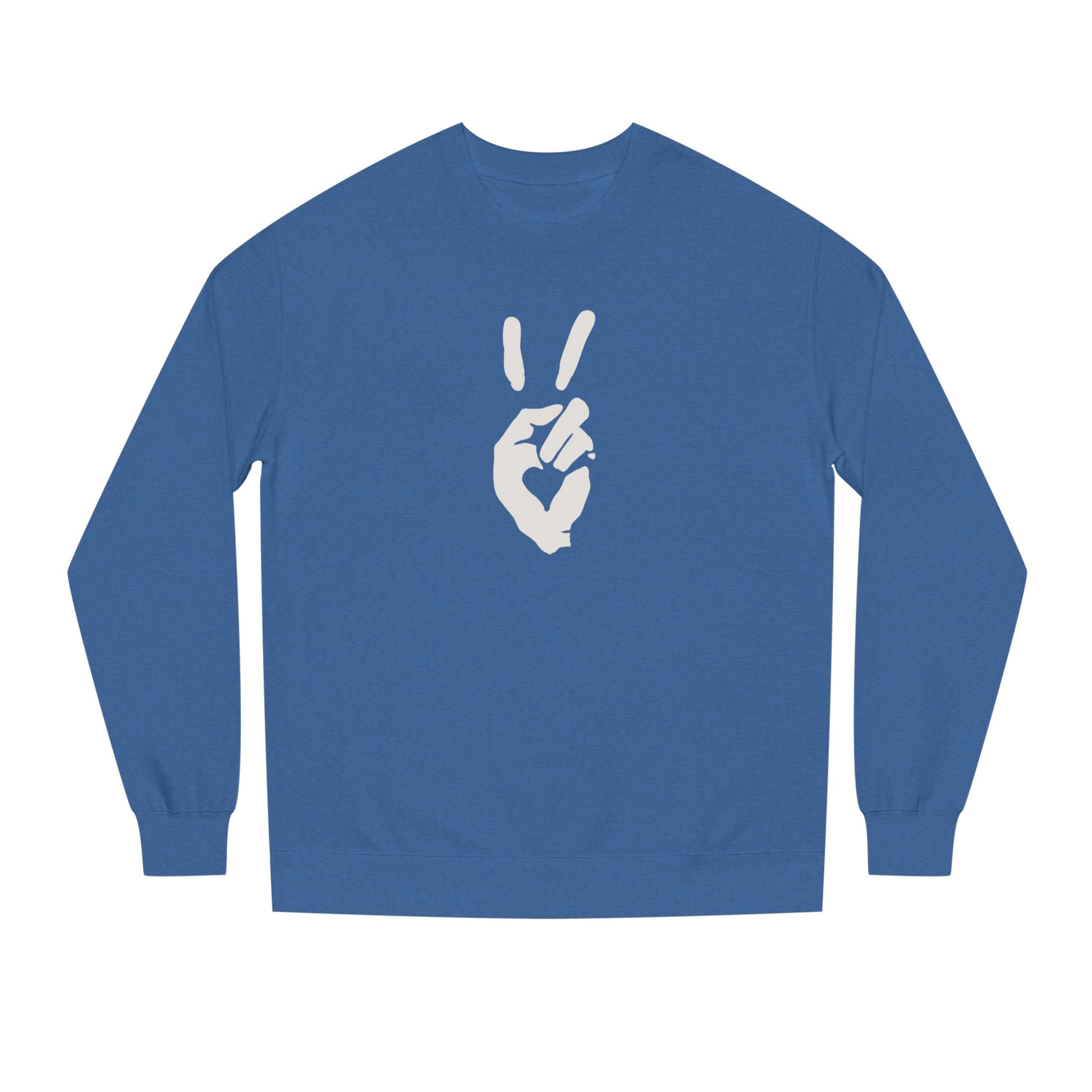 Peace+Love Signature Graphic Crewneck Sweatshirt | Bella Strada Studio