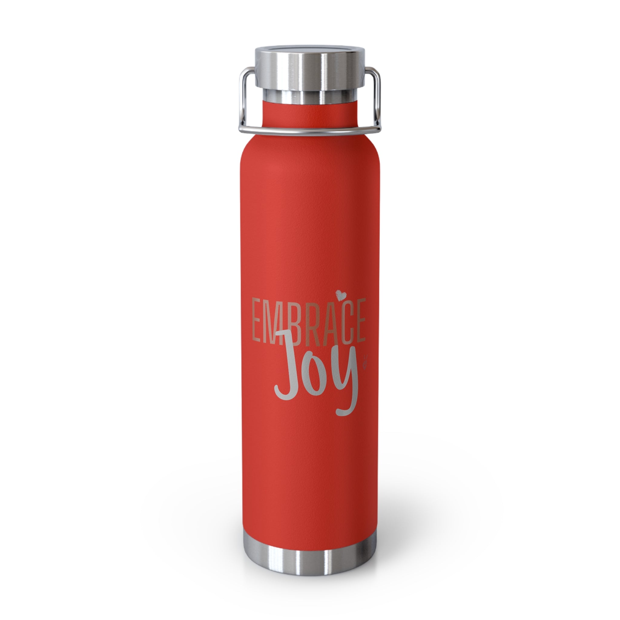Embrace Joy Insulated 22oz Copper Water Bottle | Bella Strada Studio