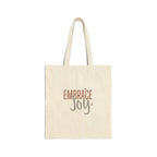 Embrace Joy Canvas Tote Bag | Bella Strada Studio