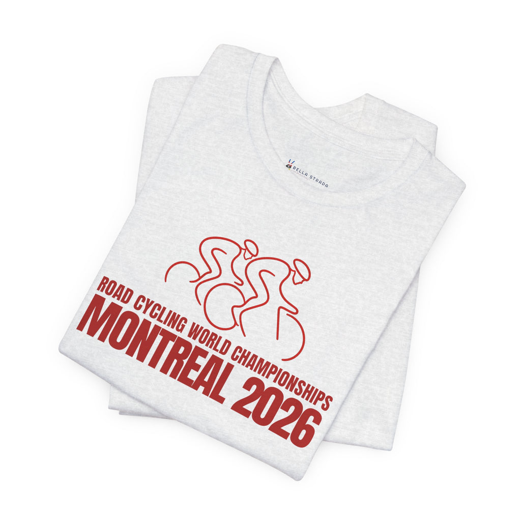 Montreal 2026 Men's Road Cycling Championships T-shirt  | Bella Strada Studio