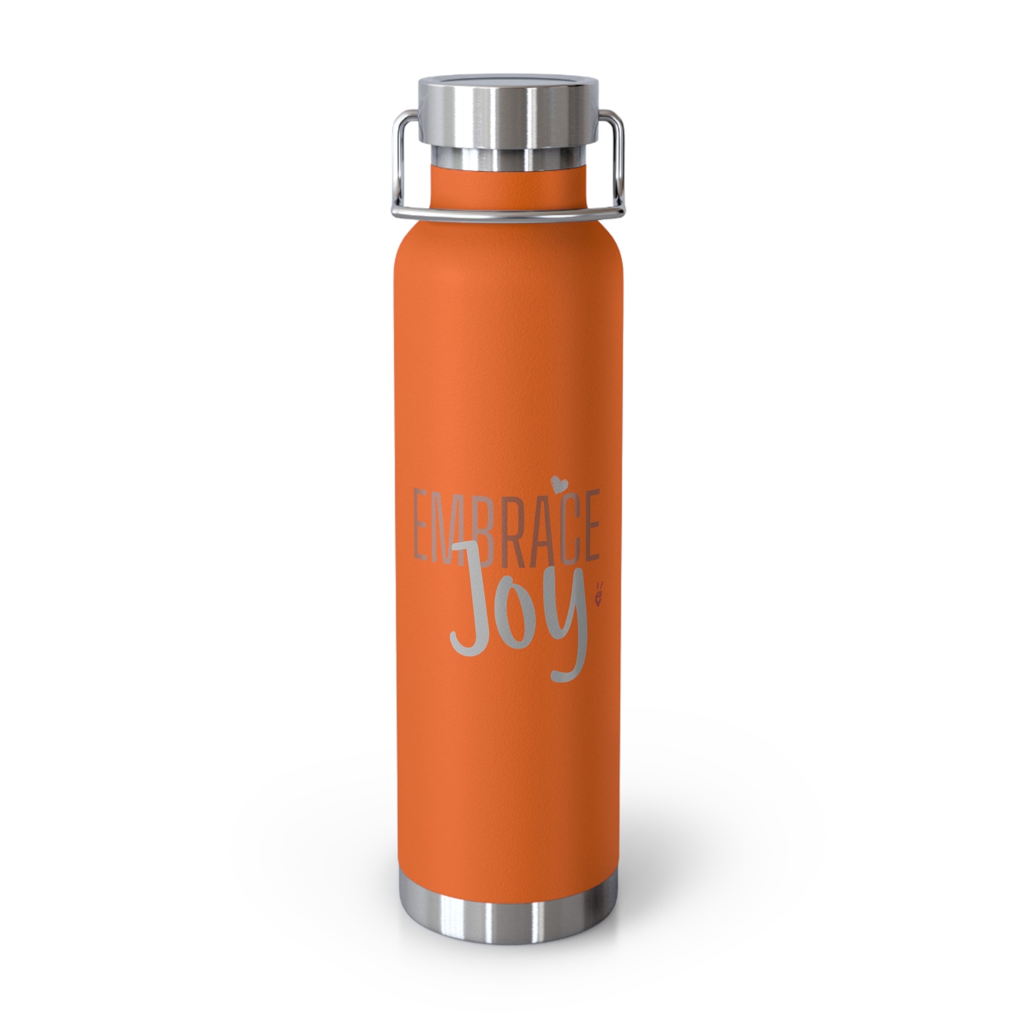 Embrace Joy Insulated 22oz Copper Water Bottle | Bella Strada Studio