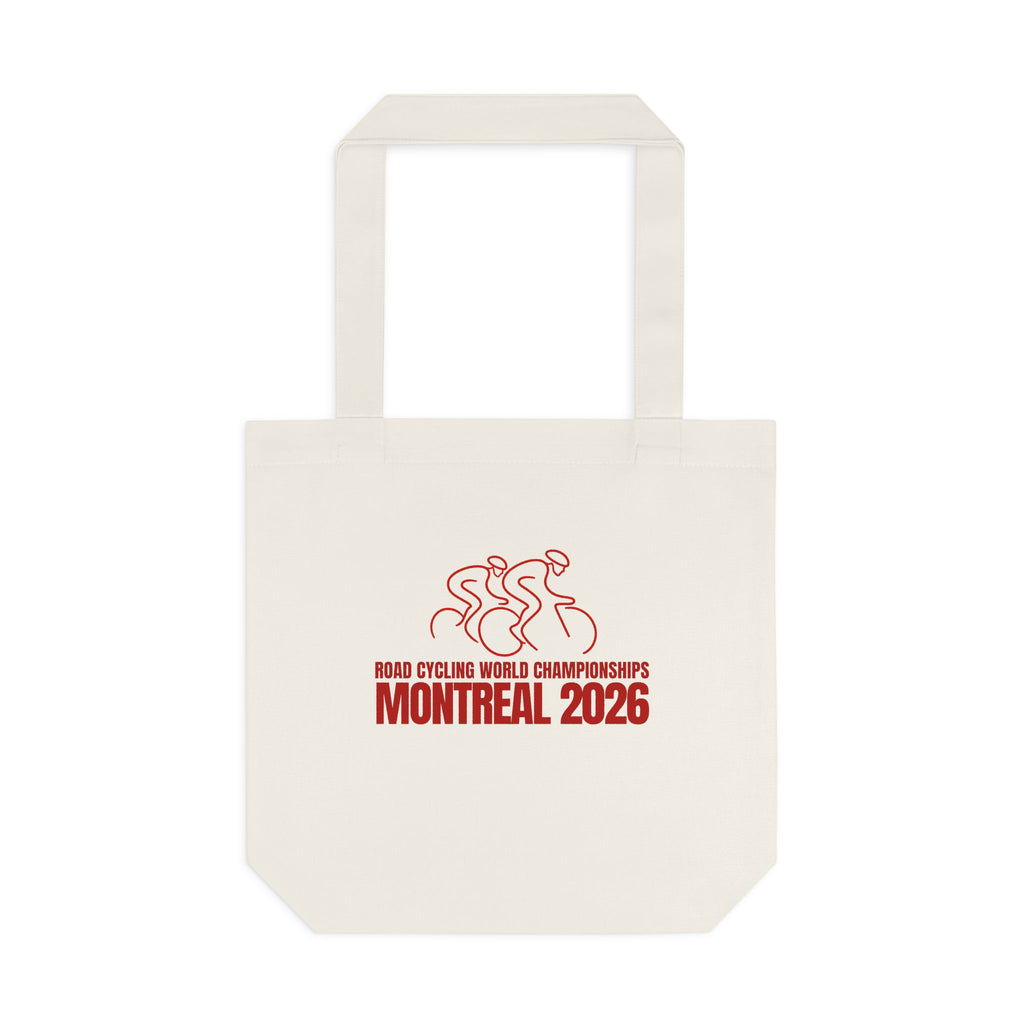 Montreal 2026 Men's Road Cycling World Championships Cotton Tote | Bella Strada Studio