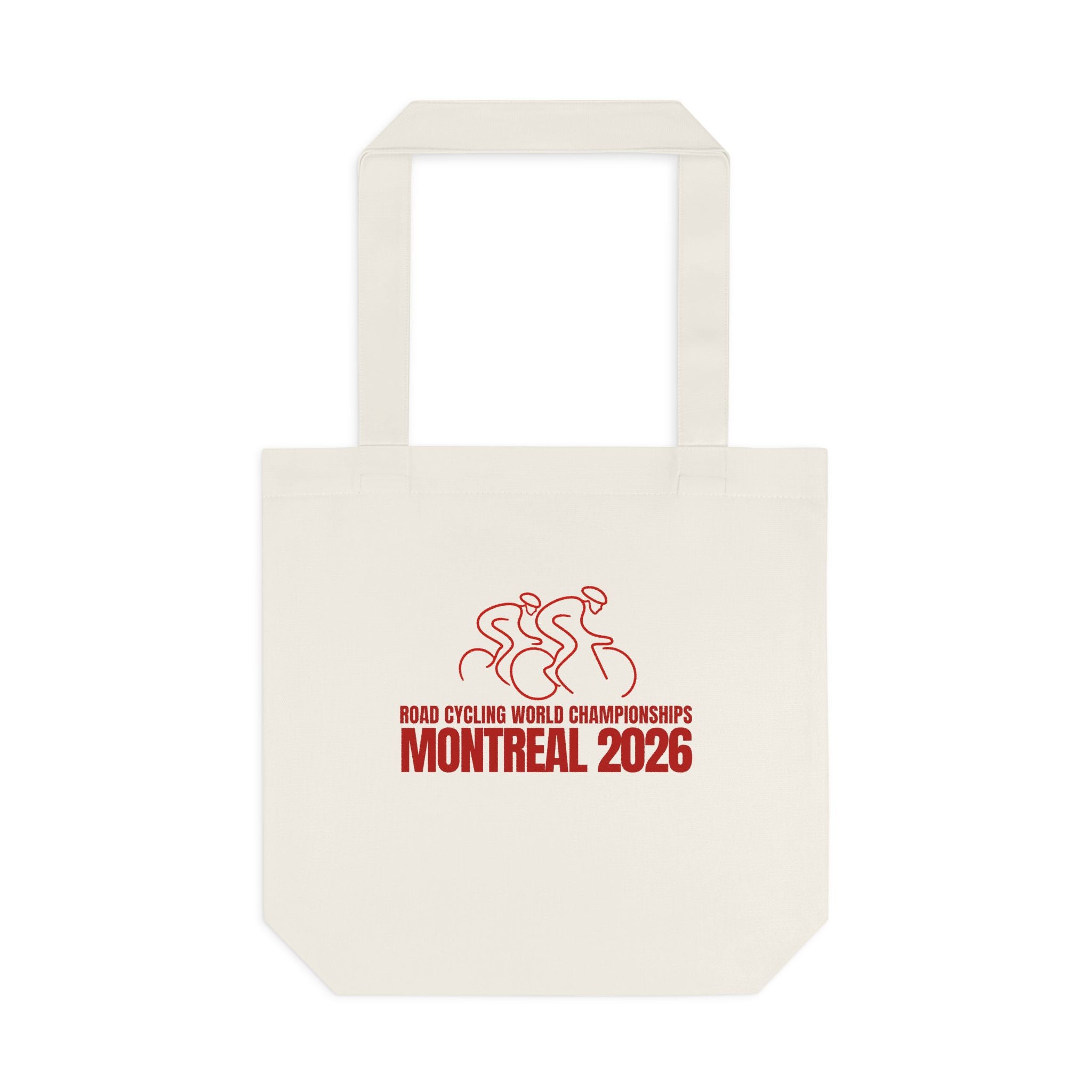 Montreal 2026 Men's Road Cycling World Championships Cotton Tote | Bella Strada Studio