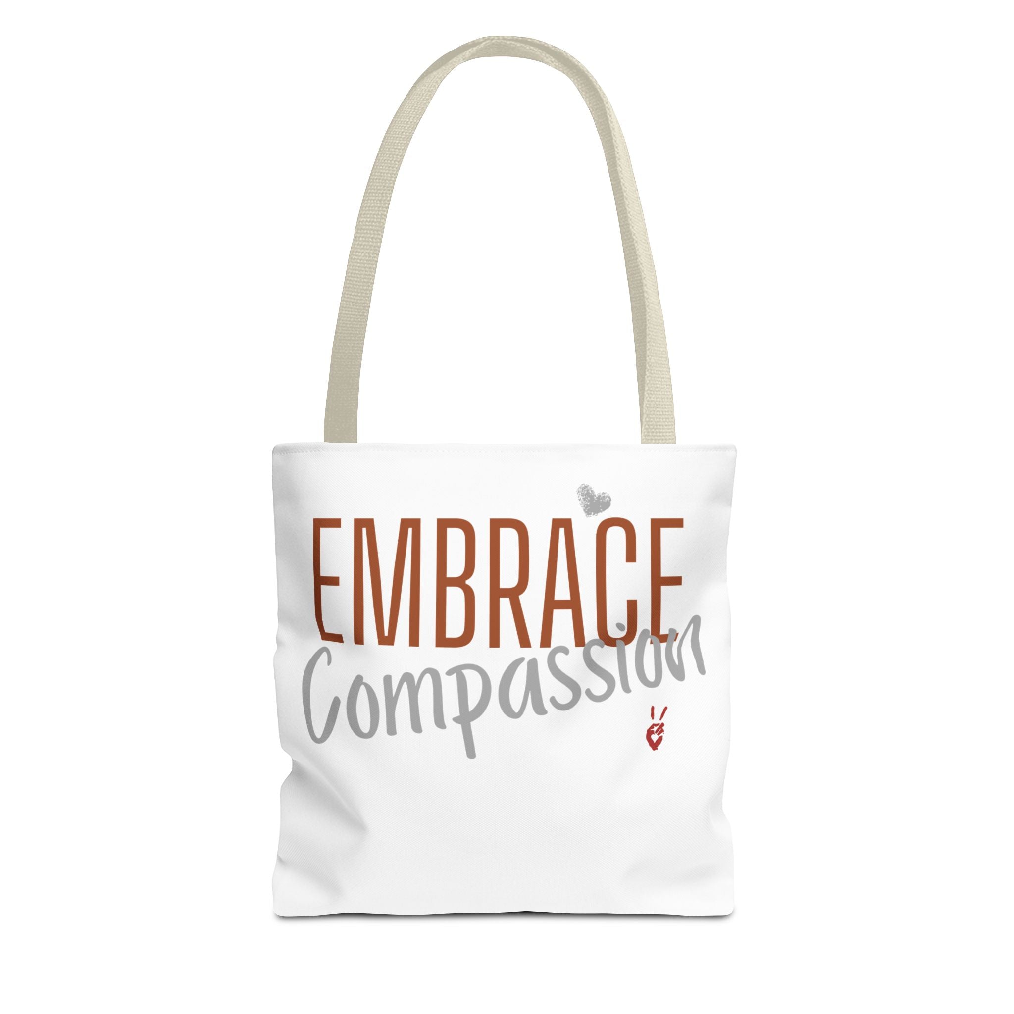 Embrace Compassion Tote Bag | Bella Strada Studio