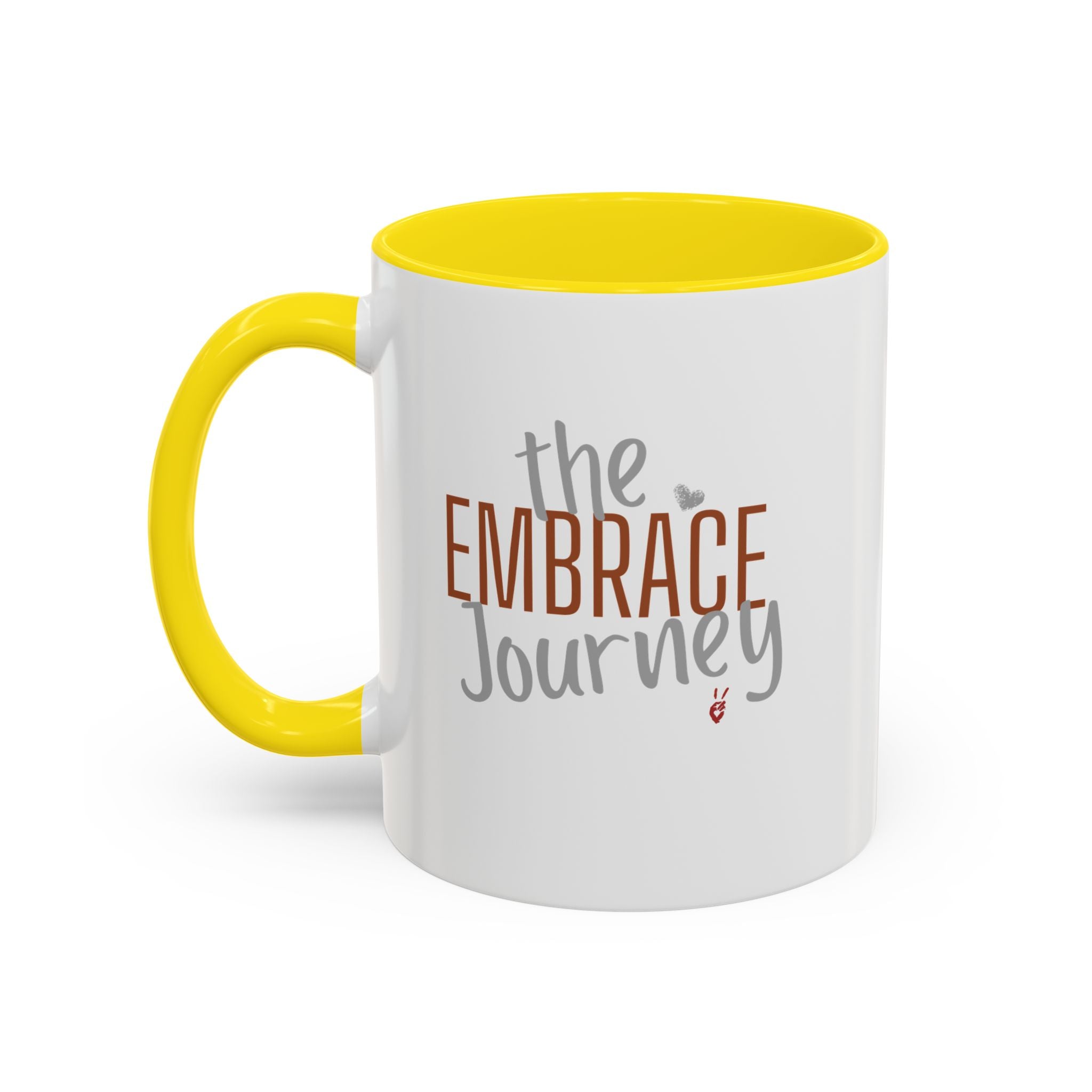 Embrace the Journey Inspirational Coffee Mug | Bella Strada Studio