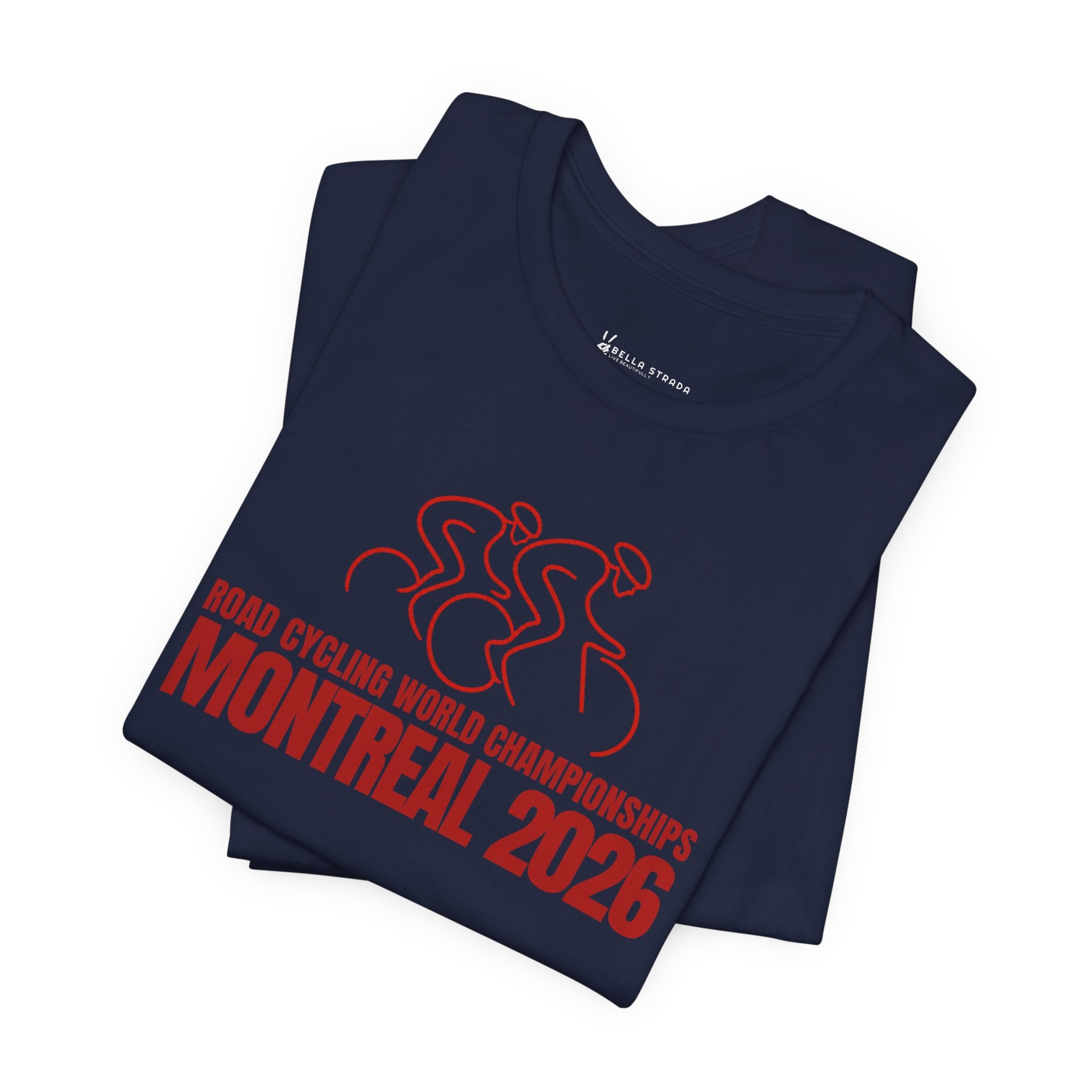 Montreal 2026 Men's Road Cycling Championships T-shirt  | Bella Strada Studio