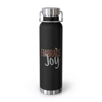 Embrace Joy Insulated 22oz Copper Water Bottle | Bella Strada Studio