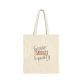 Embrace Gender Equality Canvas Tote Bag | Bella Strada Studio
