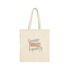 Embrace Gender Equality Canvas Tote Bag | Bella Strada Studio
