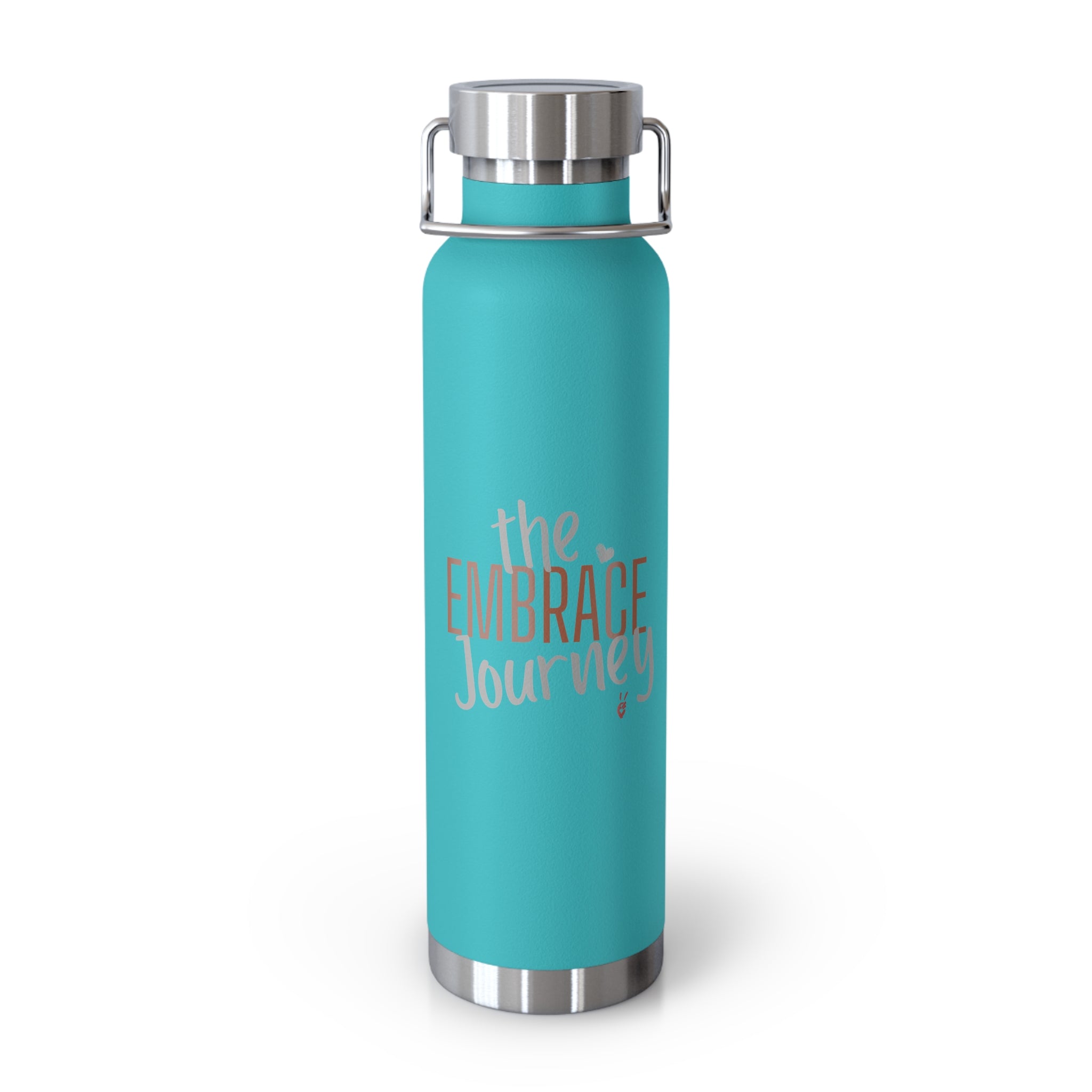Embrace the Journey Insulated 22oz Copper Water Bottle | Bella Strada Studio
