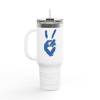 Peace + Love Signature 40oz Insulated Travel Mug | Bella Strada Studio