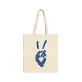 Peace+Love Eco-Friendly Canvas Tote Bag | Bella Strada Studio