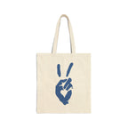 Peace+Love Eco-Friendly Canvas Tote Bag | Bella Strada Studio