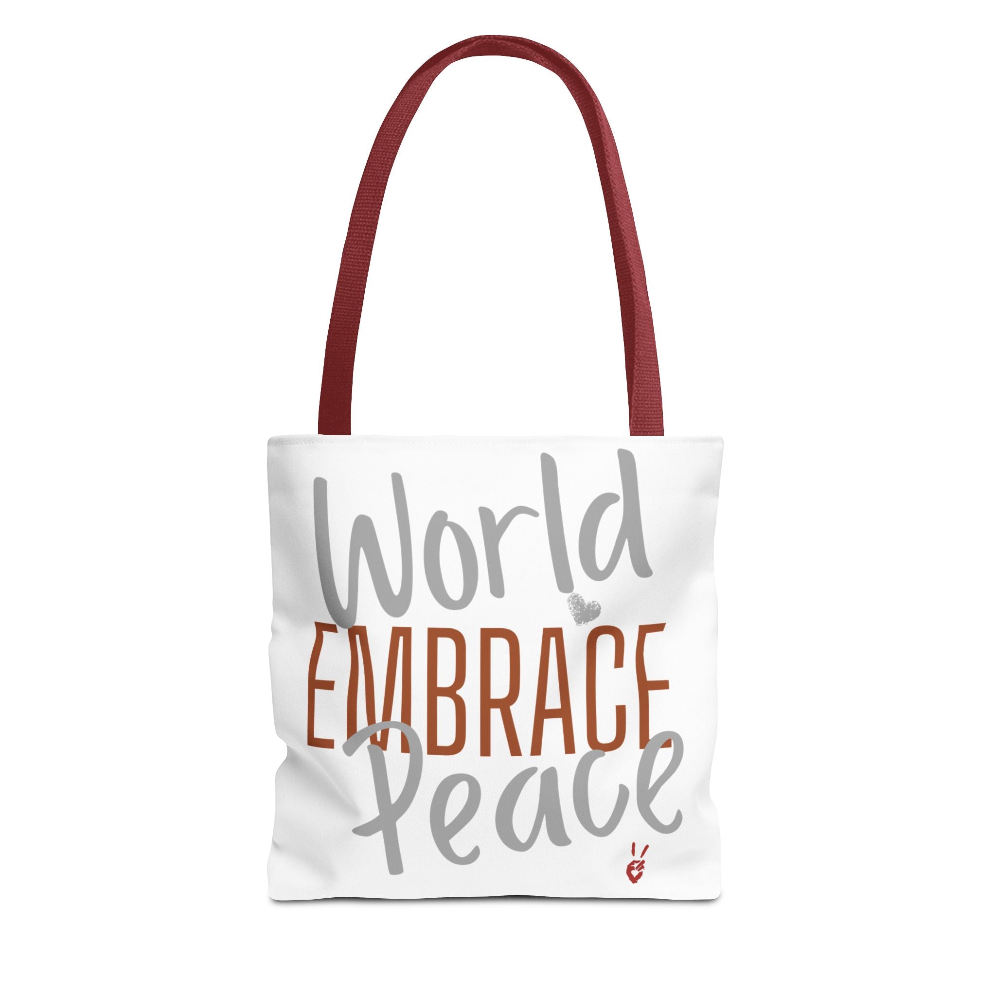 Embrace World Peace Tote Bag | Bella Strada Studio
