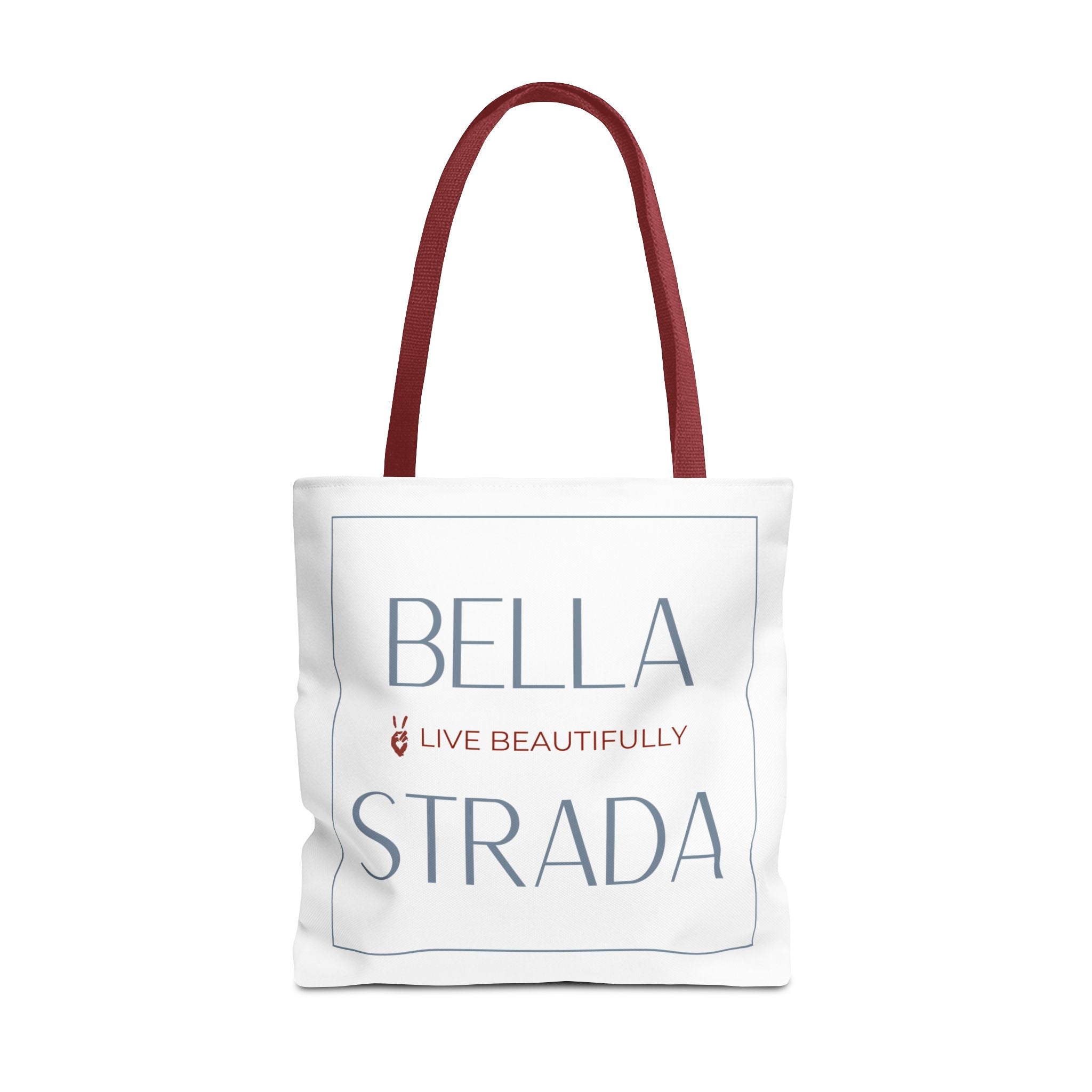 Bella Strada 'Live Beautifully' Signature Tote Bag | Bella Strada Studio