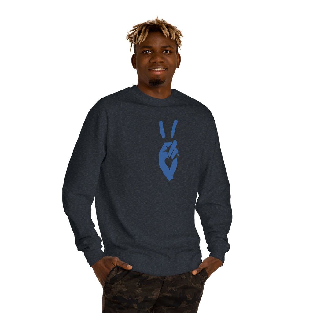 Peace+Love Signature Crewneck Sweatshirt | Bella Strada Studio