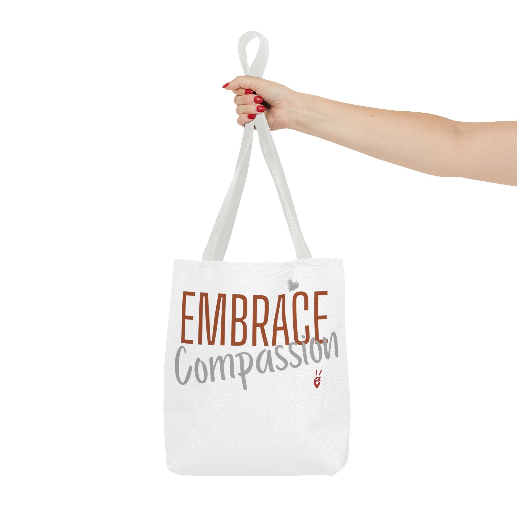 Embrace Compassion Tote Bag | Bella Strada Studio