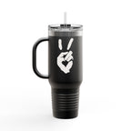 Peace + Love Signature 40oz Insulated Travel Mug | Bella Strada Studio