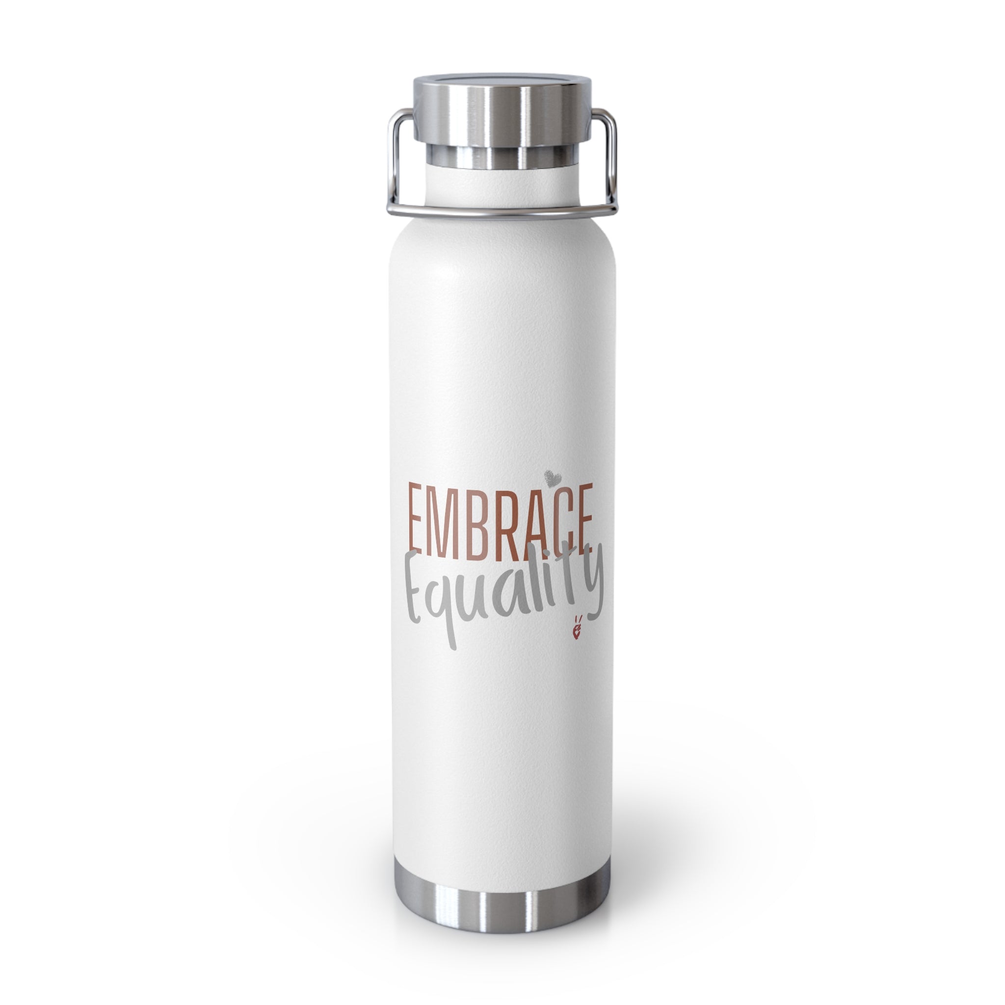 Embrace Equality Insulated 22oz Copper Water Bottle | Bella Strada Studio