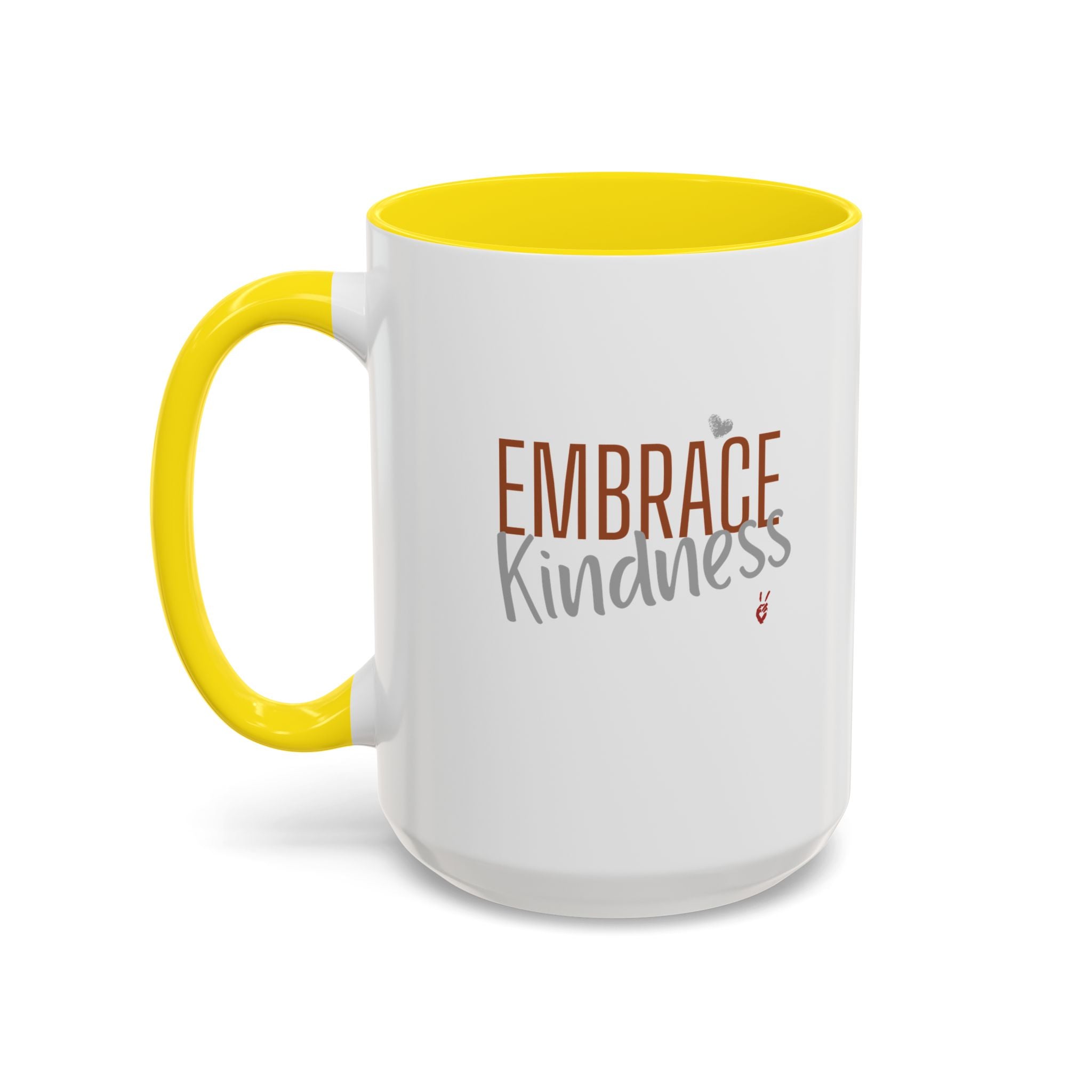 Embrace Kindness Inspirational Coffee Mug | Bella Strada Studio