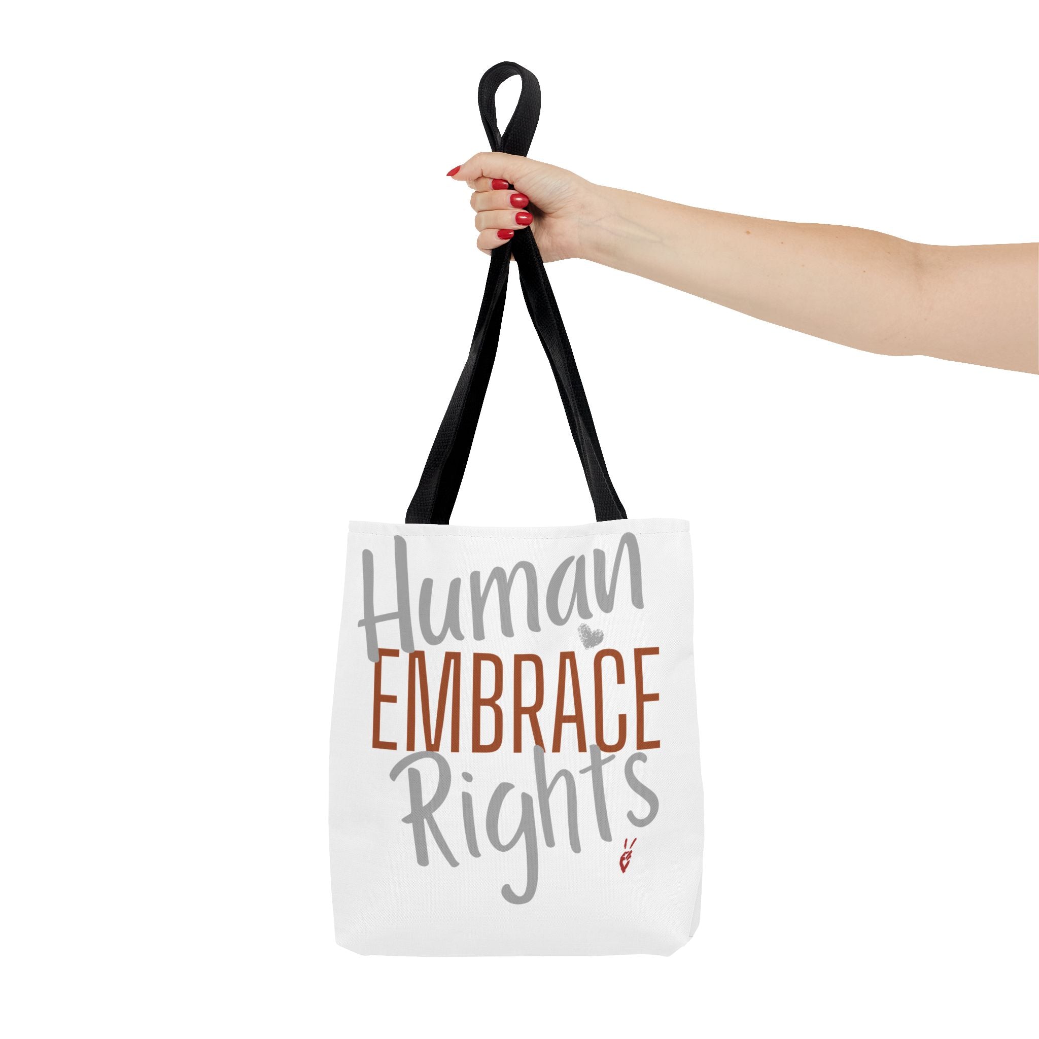 Embrace Human Rights Tote Bag | Bella Strada Studio