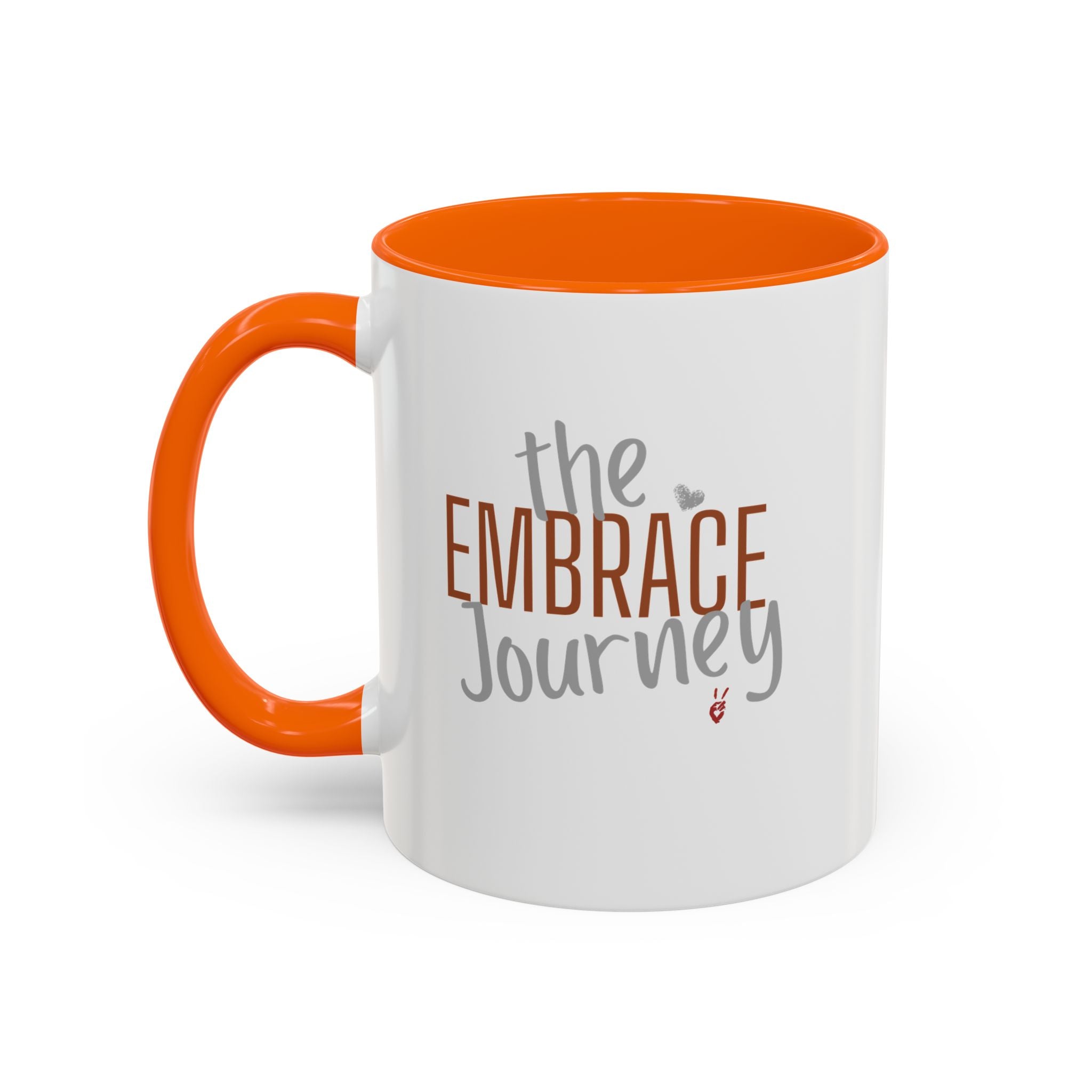 Embrace the Journey Inspirational Coffee Mug | Bella Strada Studio