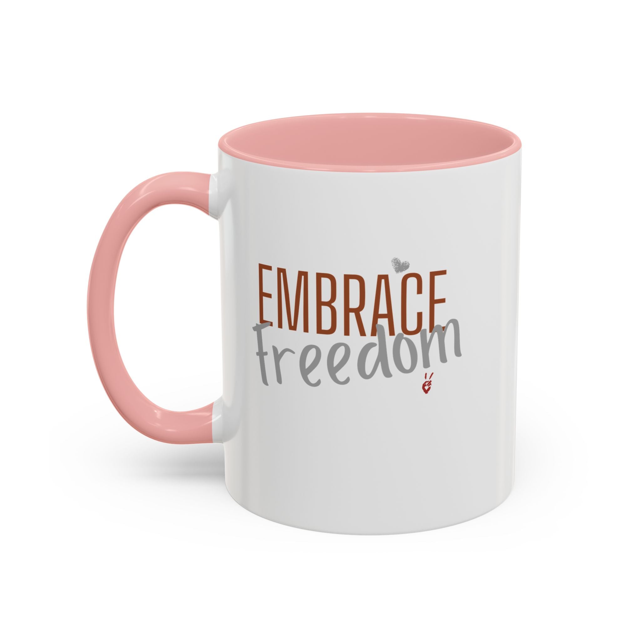 Embrace Freedom Inspirational Coffee Mug | Bella Strada Studio
