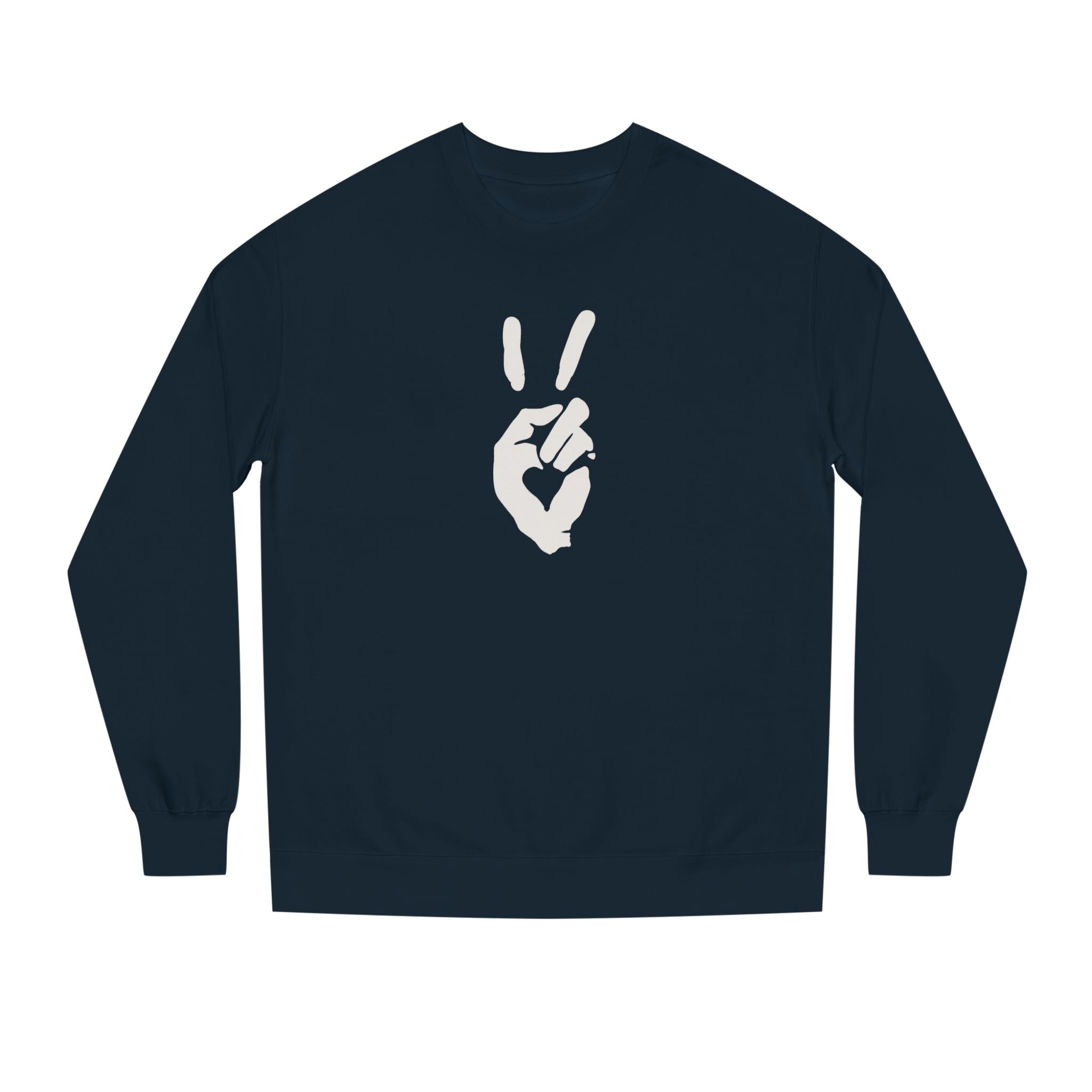 Peace+Love Signature Graphic Crewneck Sweatshirt | Bella Strada Studio