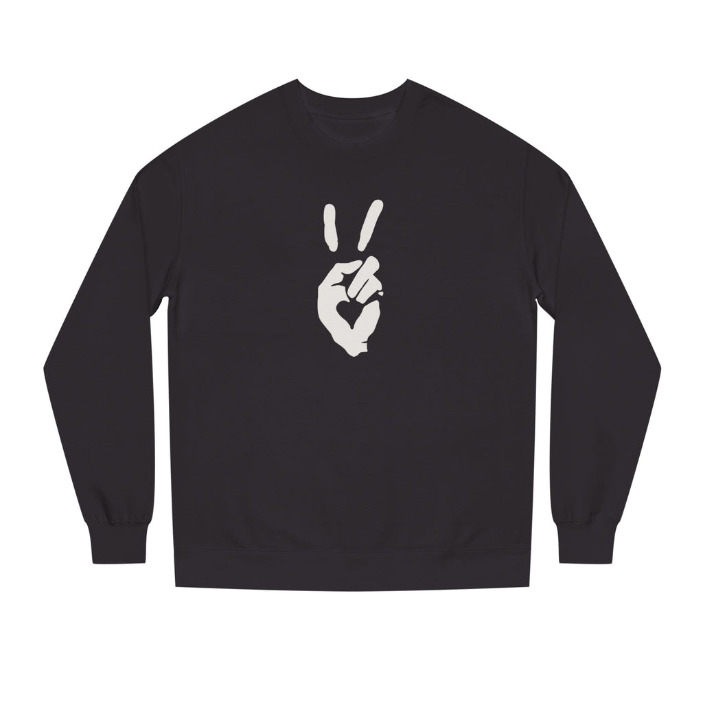 Peace+Love Signature Graphic Crewneck Sweatshirt | Bella Strada Studio