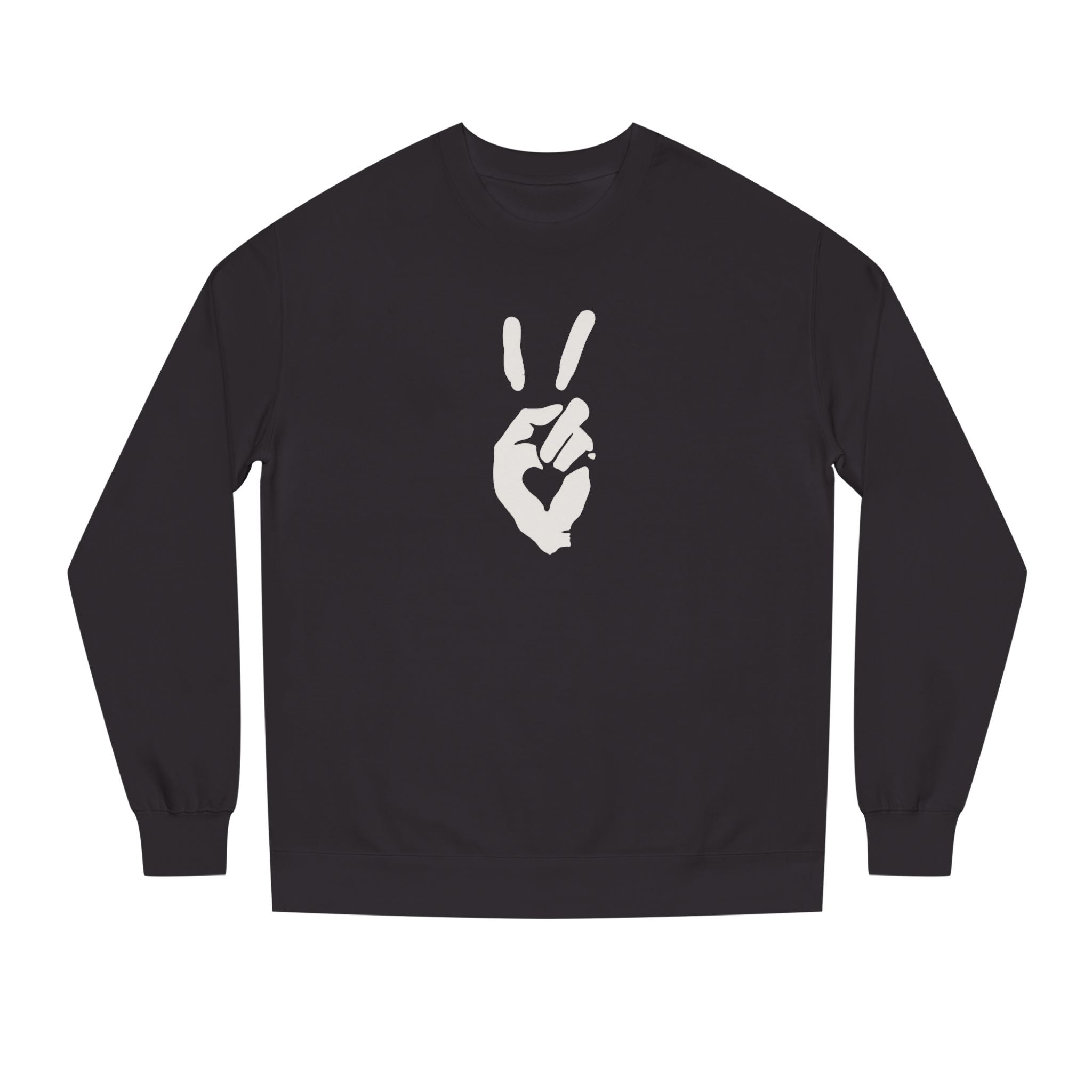 Peace+Love Signature Graphic Crewneck Sweatshirt | Bella Strada Studio