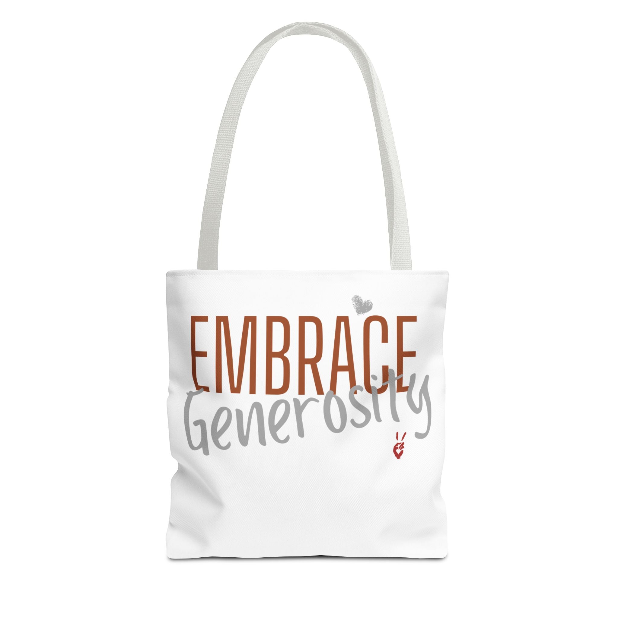 Embrace Generosity Tote Bag | Bella Strada Studio