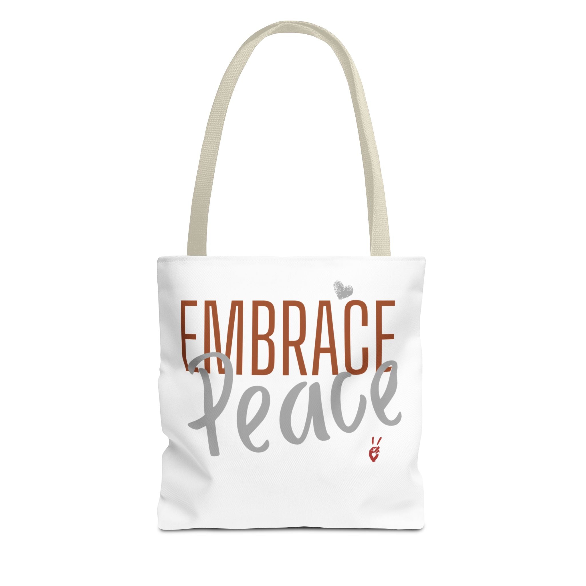 Embrace Peace Tote Bag | Bella Strada Studio