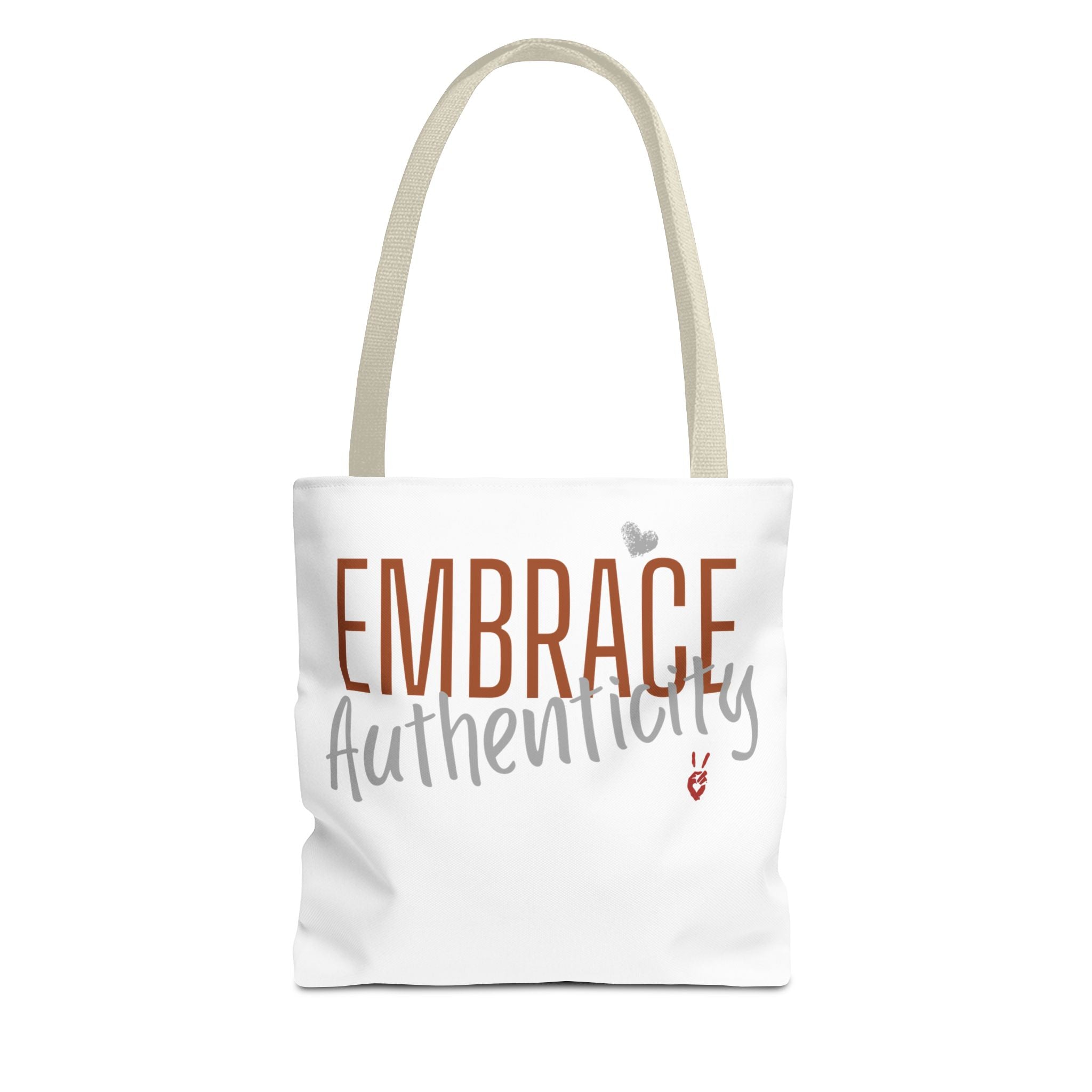 Embrace Authenticity Tote Bag | Bella Strada Studio
