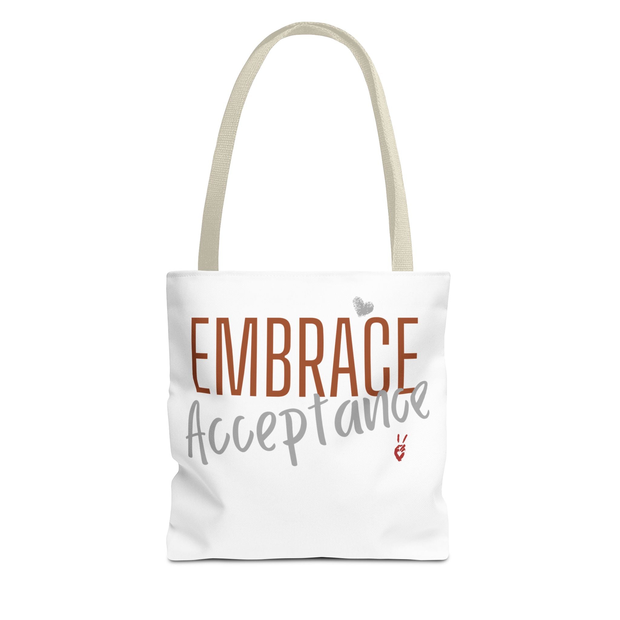 Embrace Acceptance Tote Bag | Bella Strada Studio