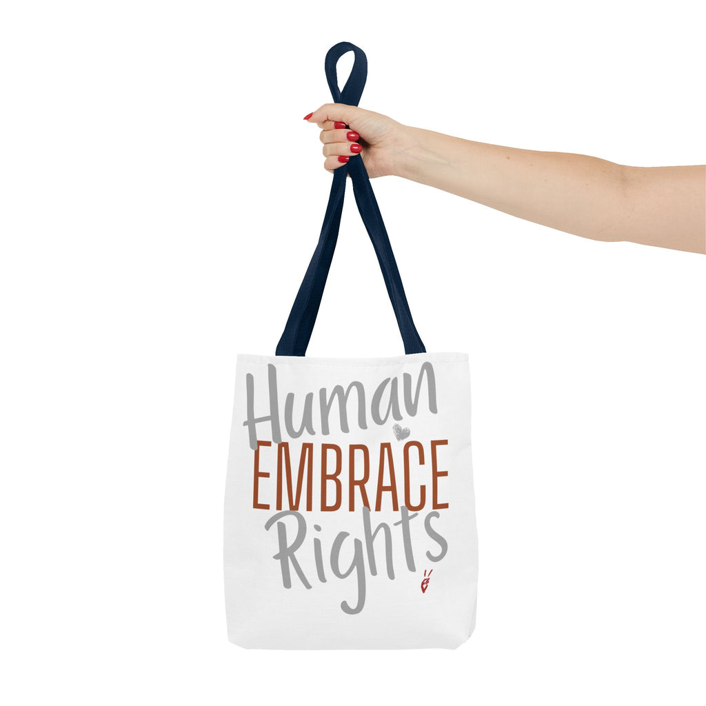 Embrace Human Rights Tote Bag | Bella Strada Studio